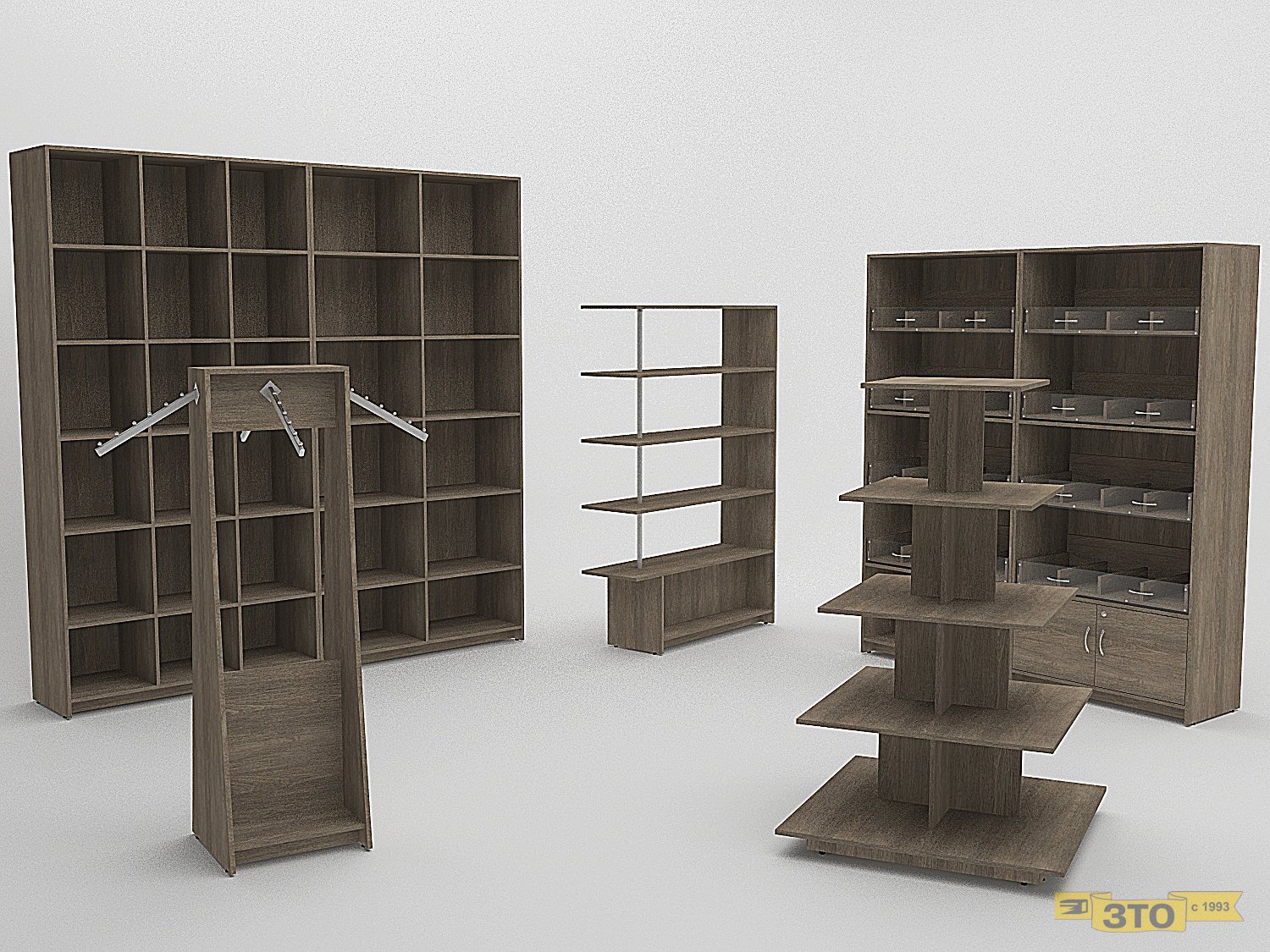 торговая мебель серии Текстиль