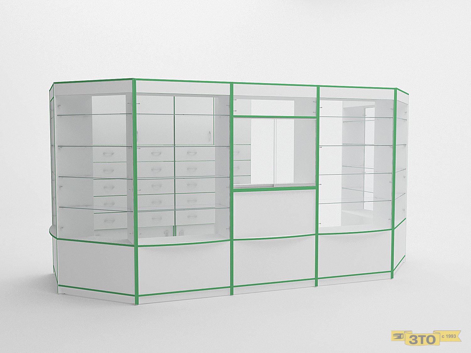 торговая мебель серии Фарма