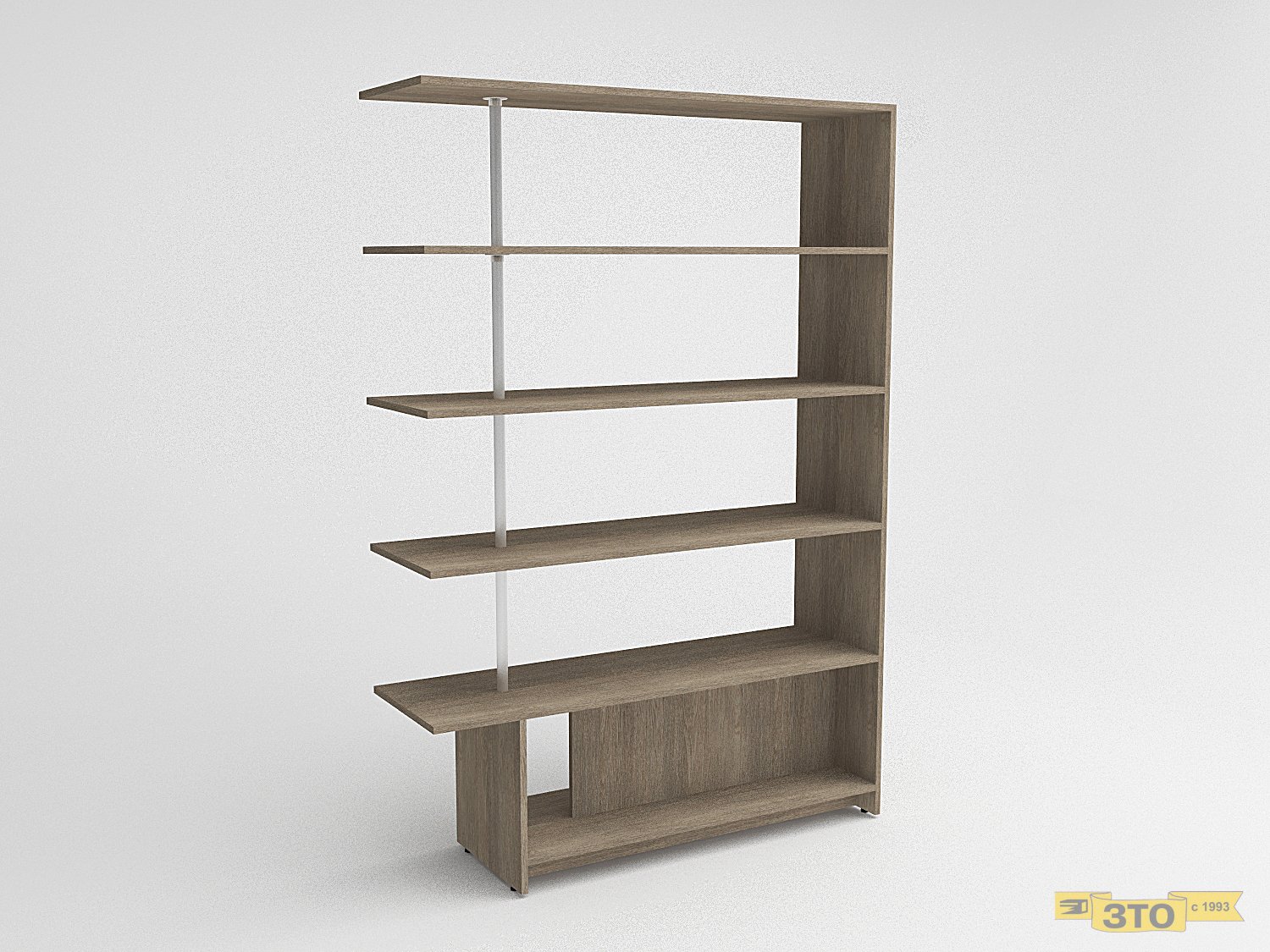 Стеллаж 007 В-1750 - Торговая мебель