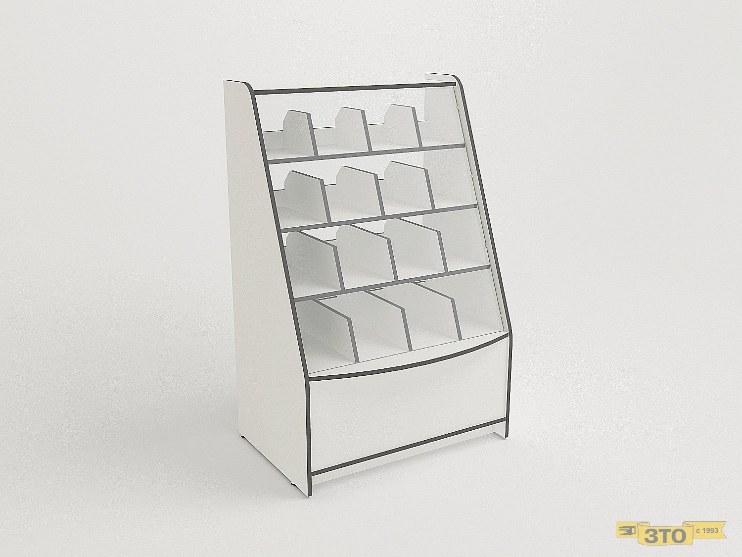 Витрина ПВК 140 - Торговая мебель