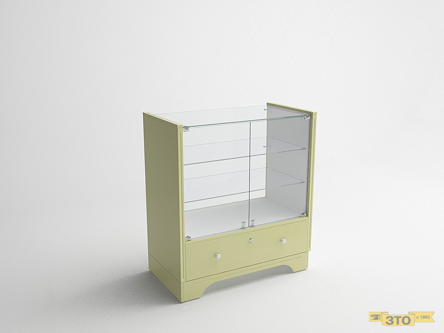 Витрина низкая с накопителем 018 В-1040 - цена 18100 руб