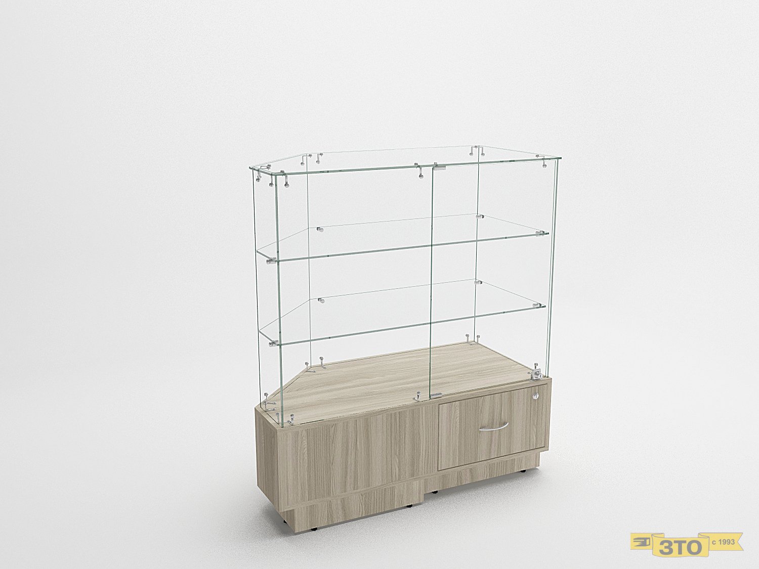 Угловая витрина 17 - цена 24250 руб