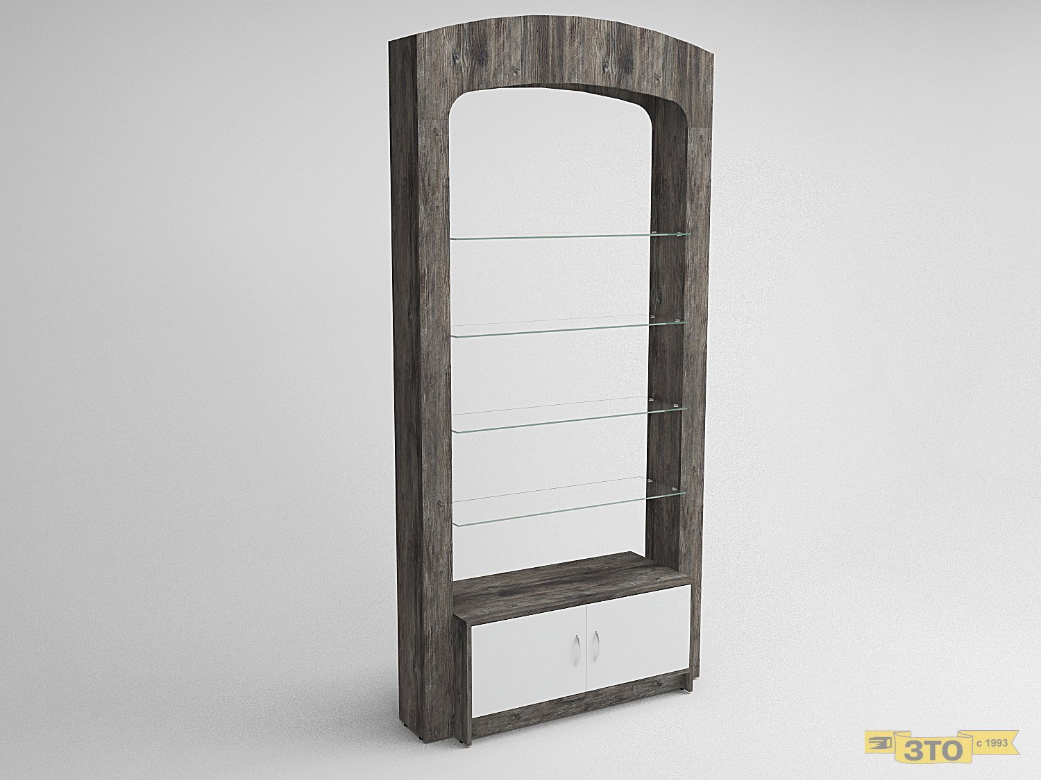 Стеллаж островной 002 В-2500 - цена 12200 руб