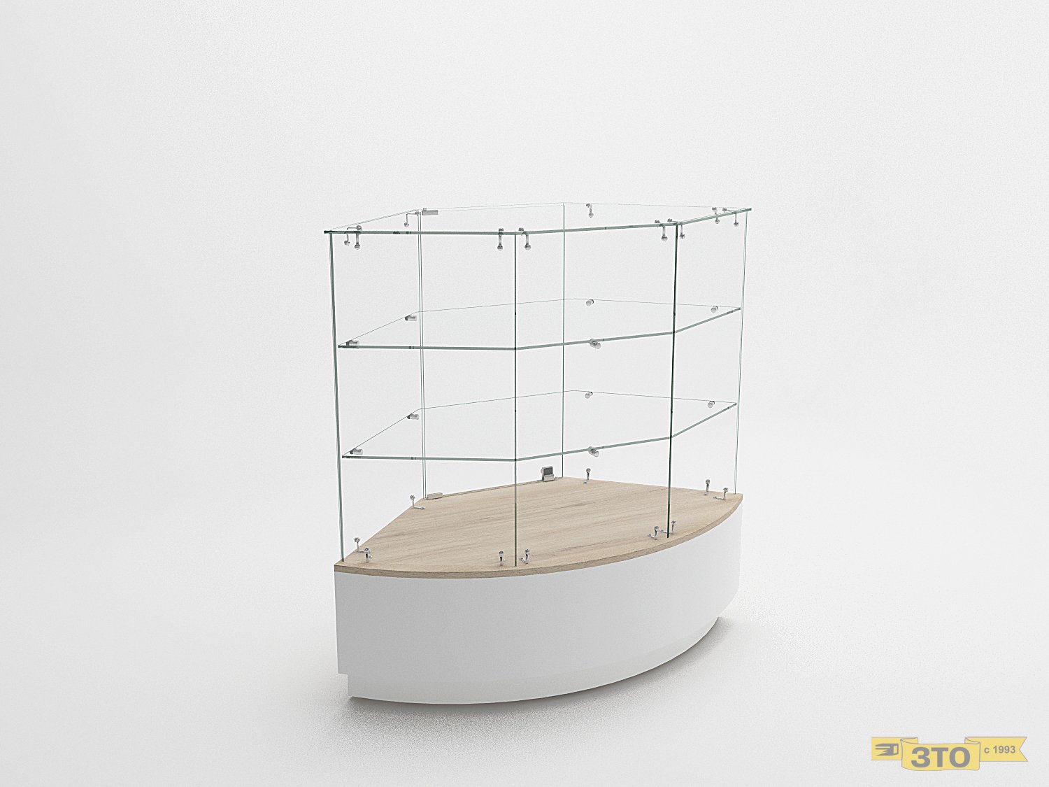 Витрина низкая Р20 - Торговая мебель