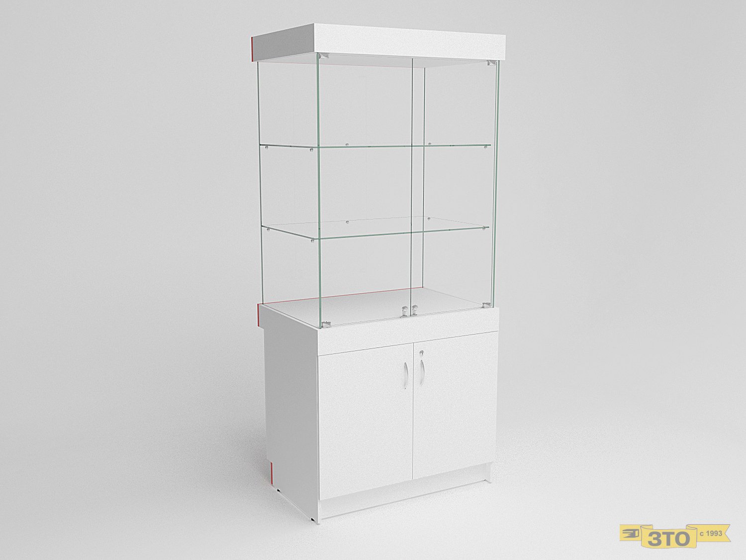 Витрина высокая 004 В-1996 - Торговая мебель