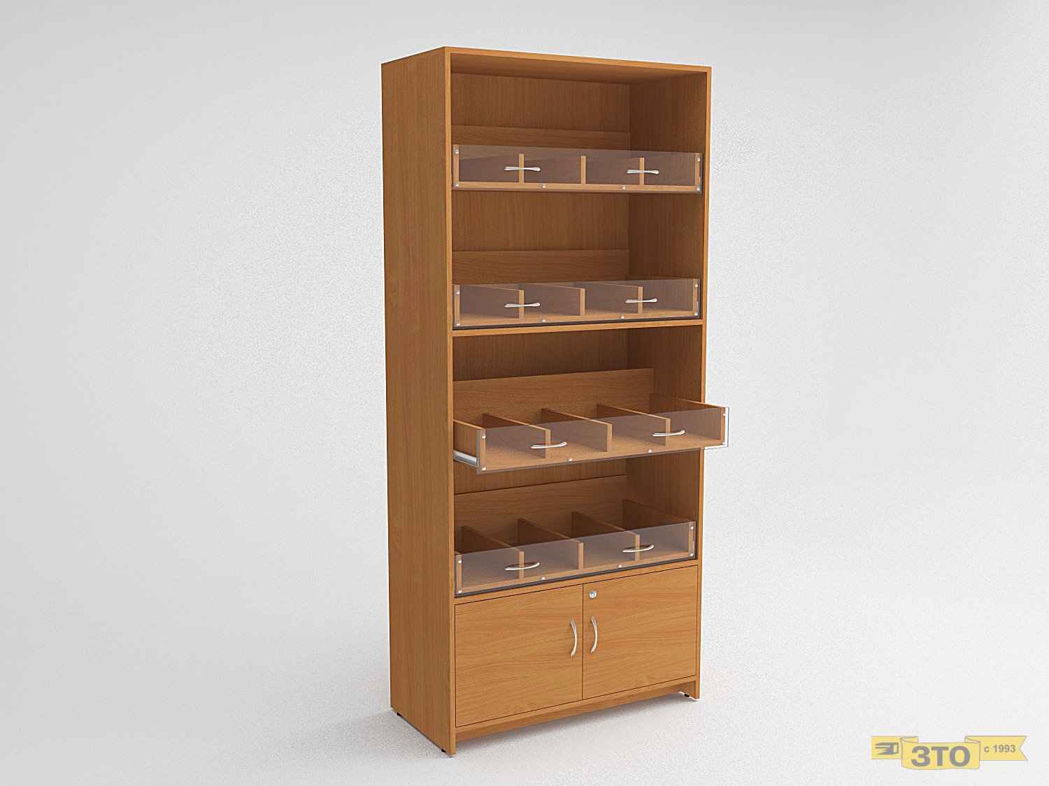 Стеллаж для носочно-чулочных товаров 022 В-2000 - цена 6410 руб