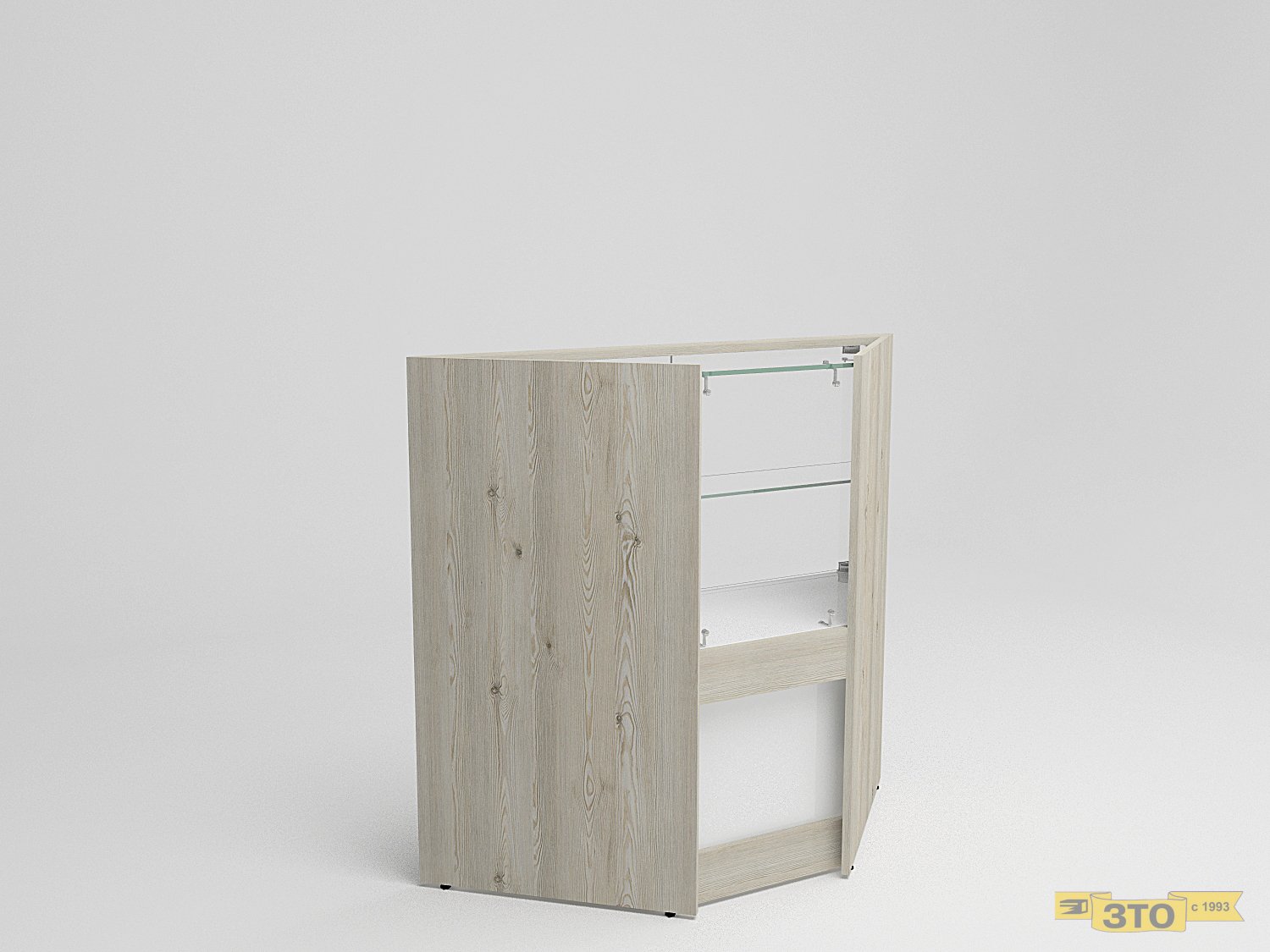 Витрина угловая 004 В-1020 - цена 5150 руб