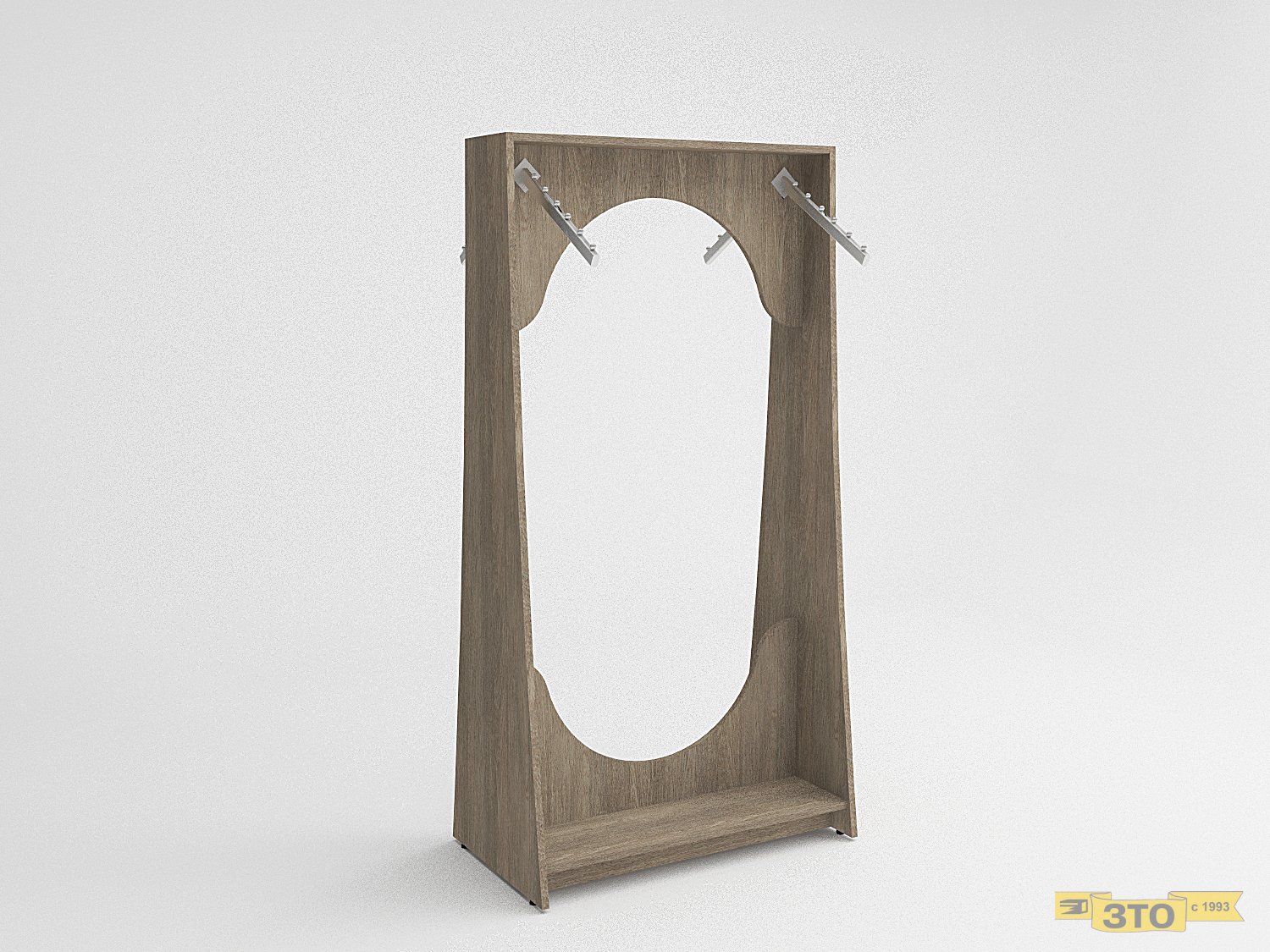 019 Вешало островное 2-х стороннее 019 В-1550 - Торговая мебель