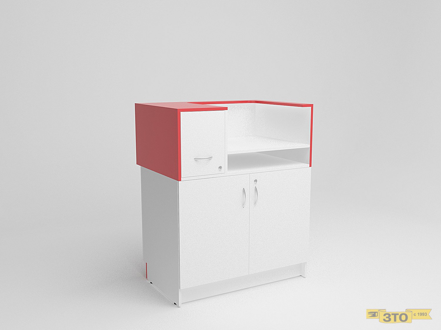 Кассовый прилавок 006 В-1100 - Торговая мебель