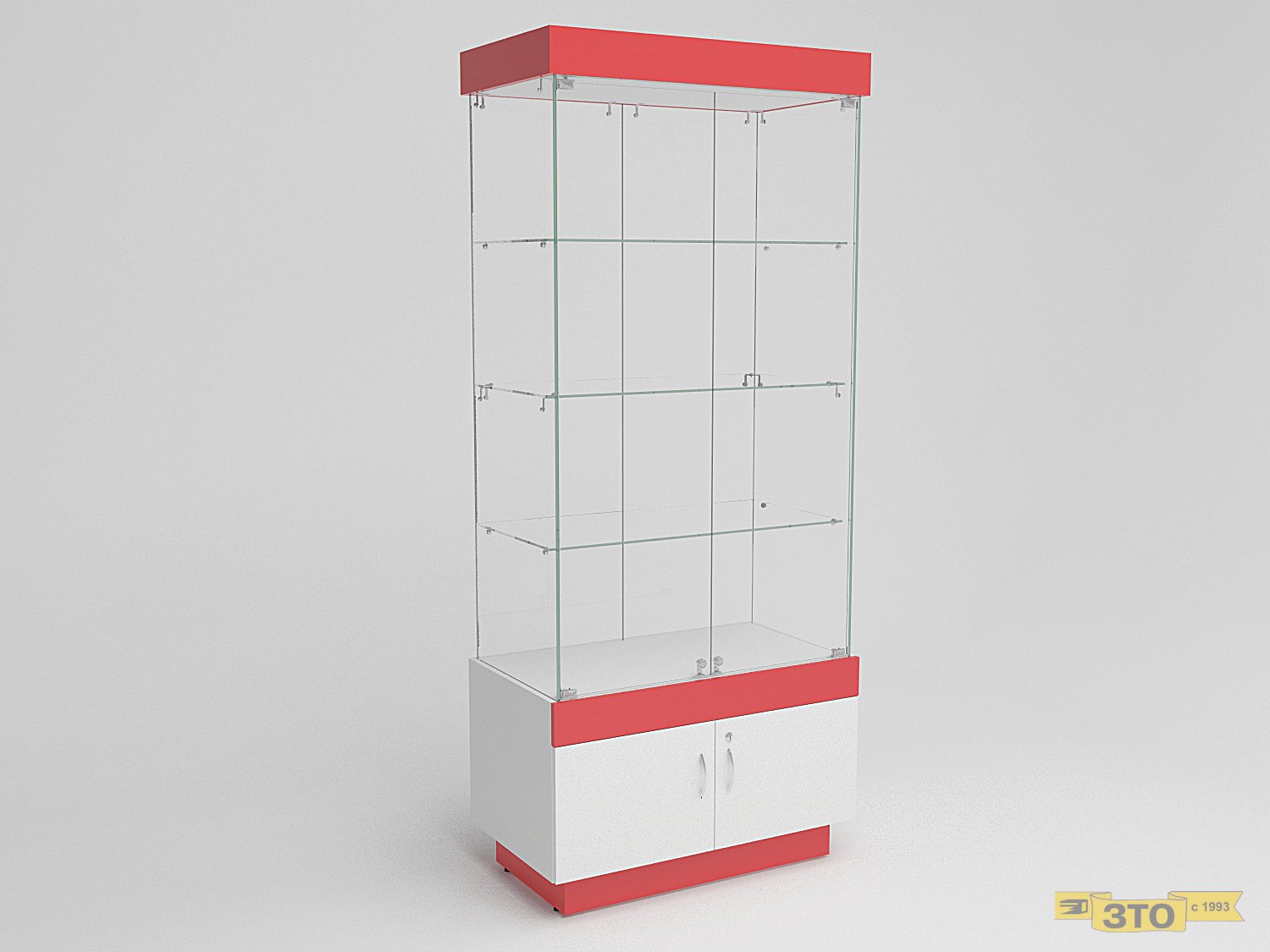 Витрина островная 021 В-2100 - Торговая мебель