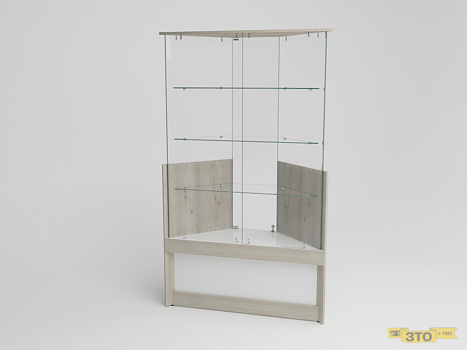 Витрина угловая 007 В-1900 - цена 9030 руб