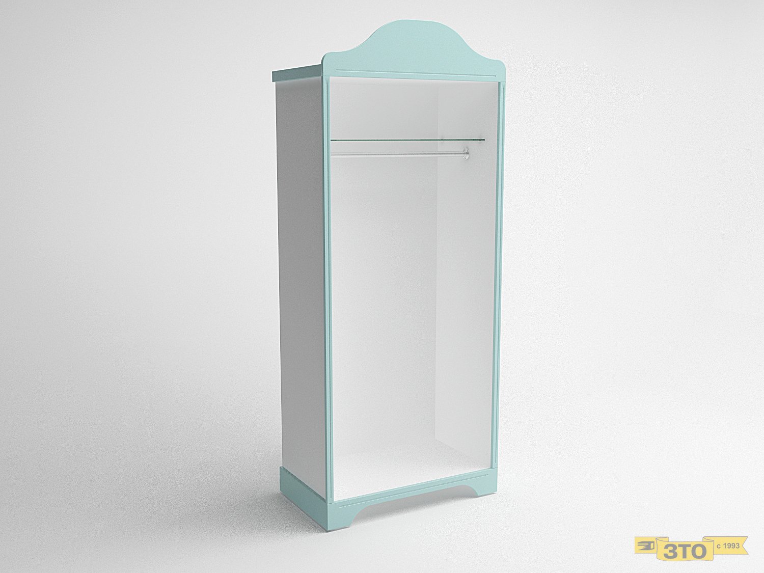 Стеллаж с вешалом 013 В-2150 - Торговая мебель