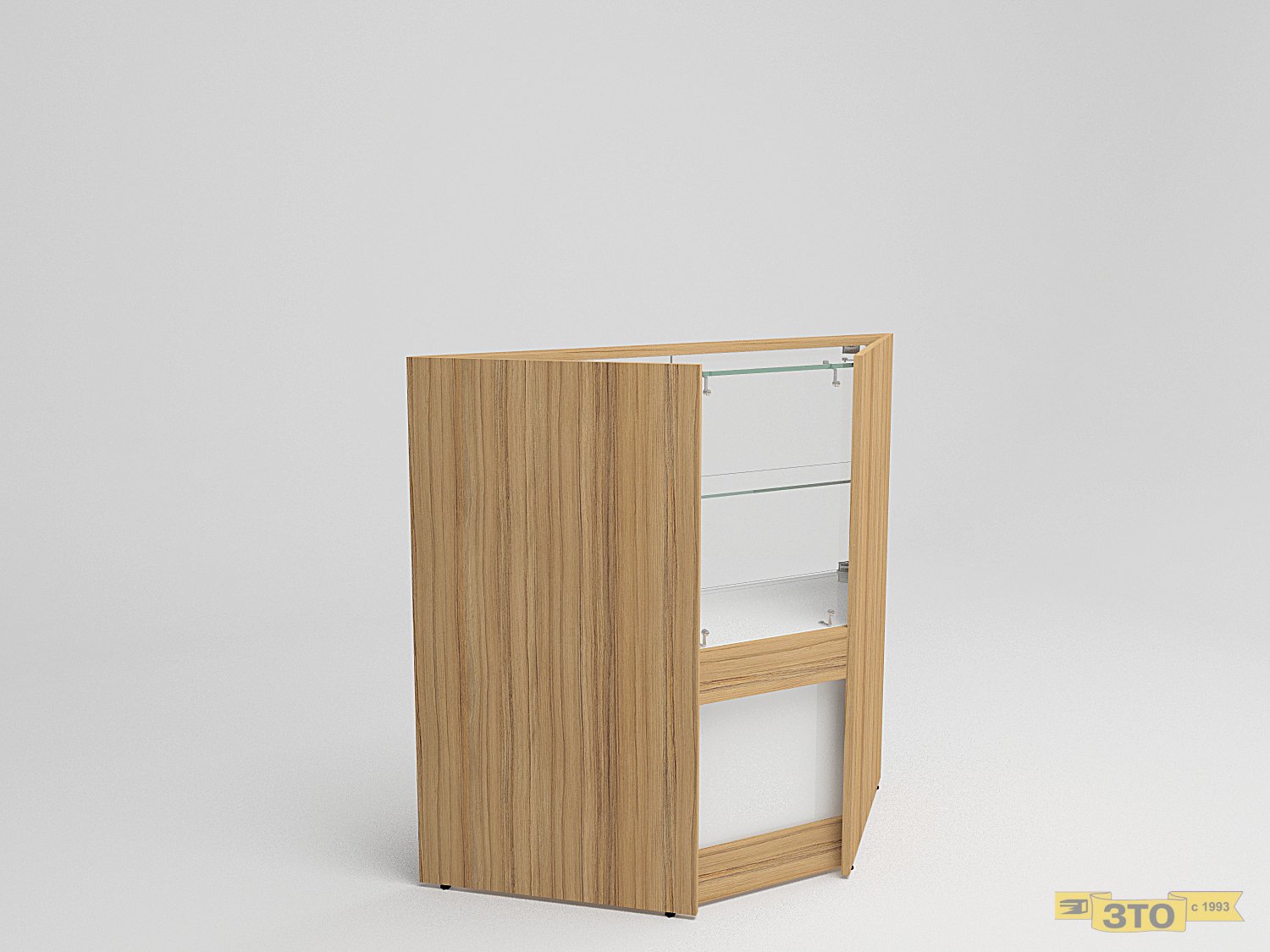 Витрина угловая 004 В-1020 - цена 5150 руб