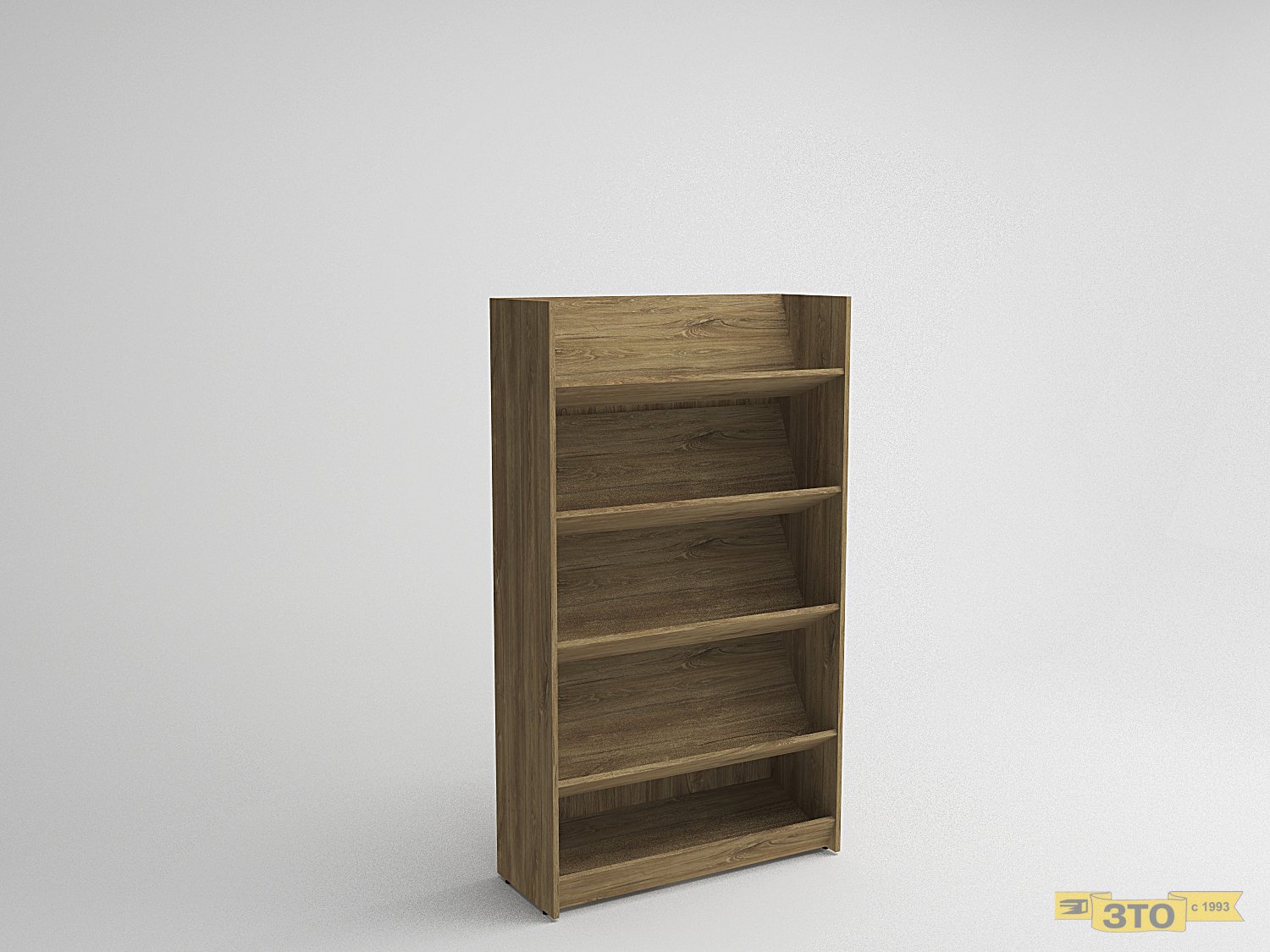 Стеллаж для книг 010 В-1550 - Торговая мебель