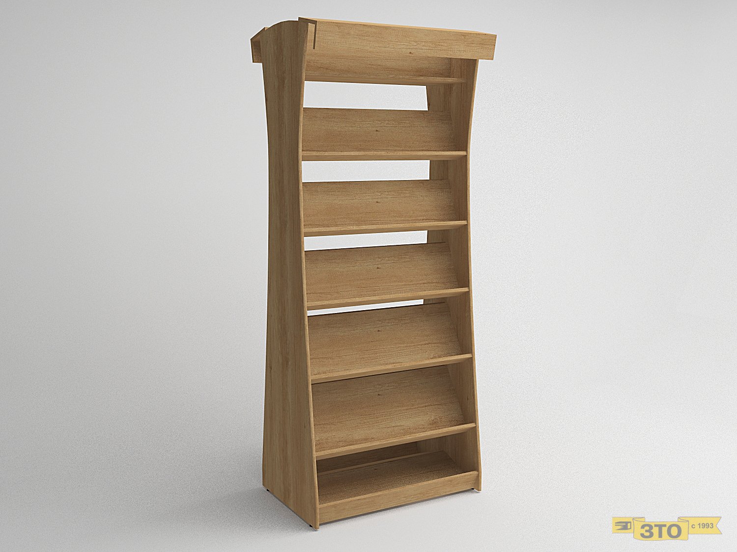 Стеллаж для книг островной 05 В-2200 - цена 8950 руб