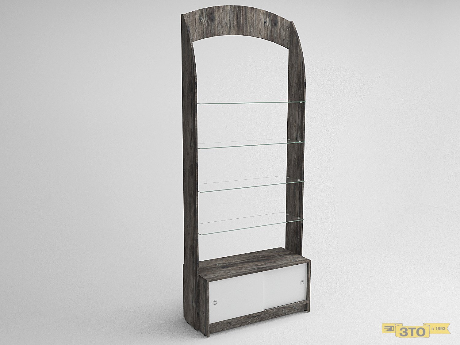 Стеллаж пристенный  01 В-2500 - цена 10630 руб