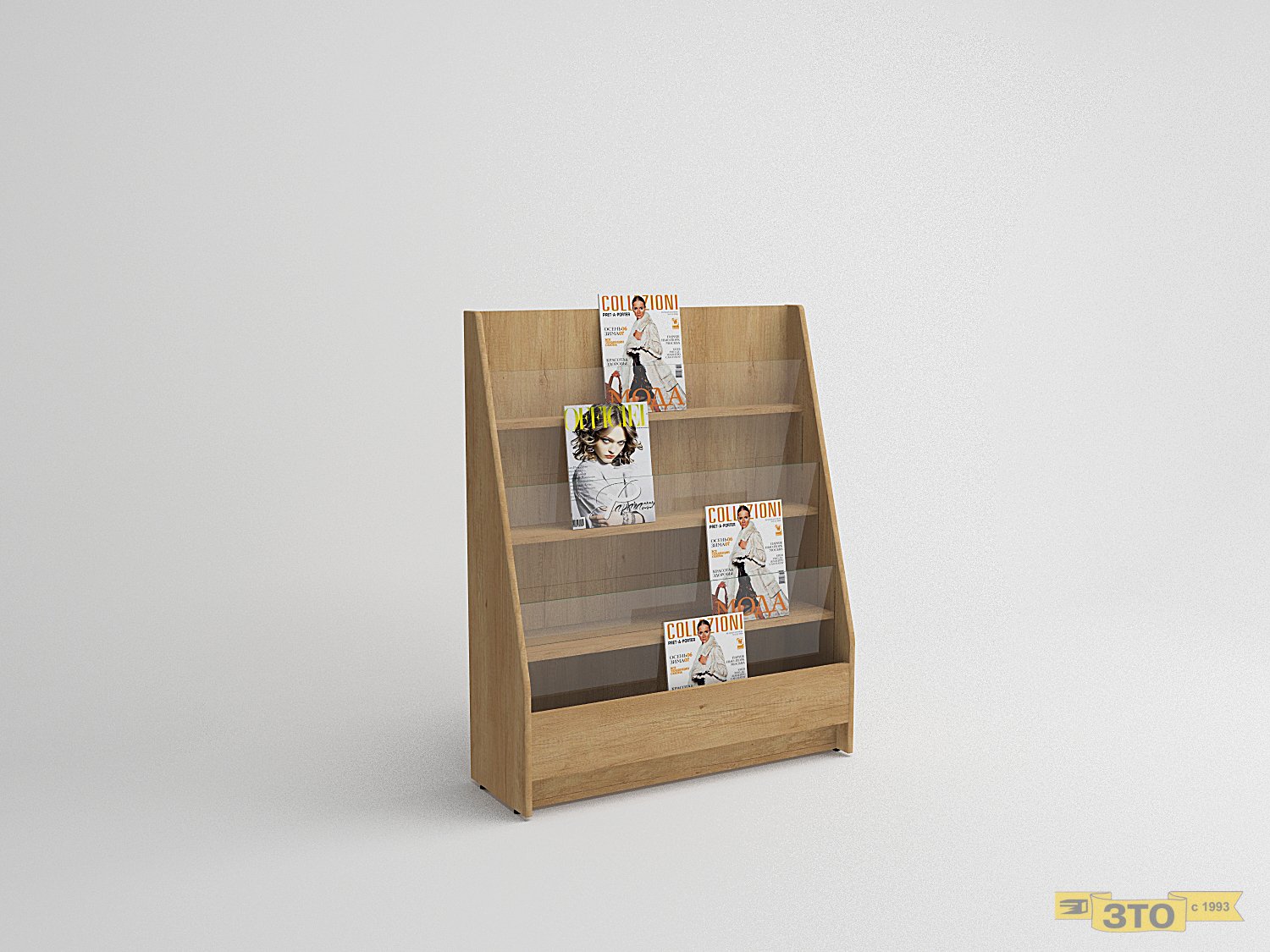 Стеллаж для журналов 012 В-1100 - цена 5250 руб