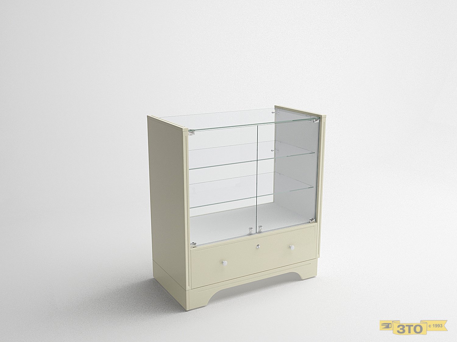 Витрина низкая с накопителем 018 В-1040 - цена 18100 руб