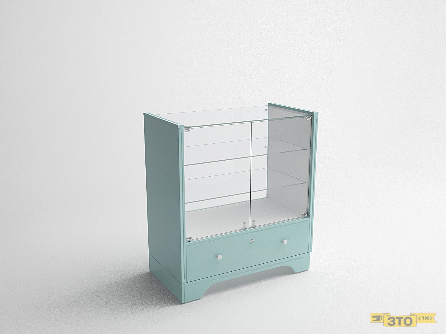 Витрина низкая с накопителем 018 В-1040 - цена 18100 руб