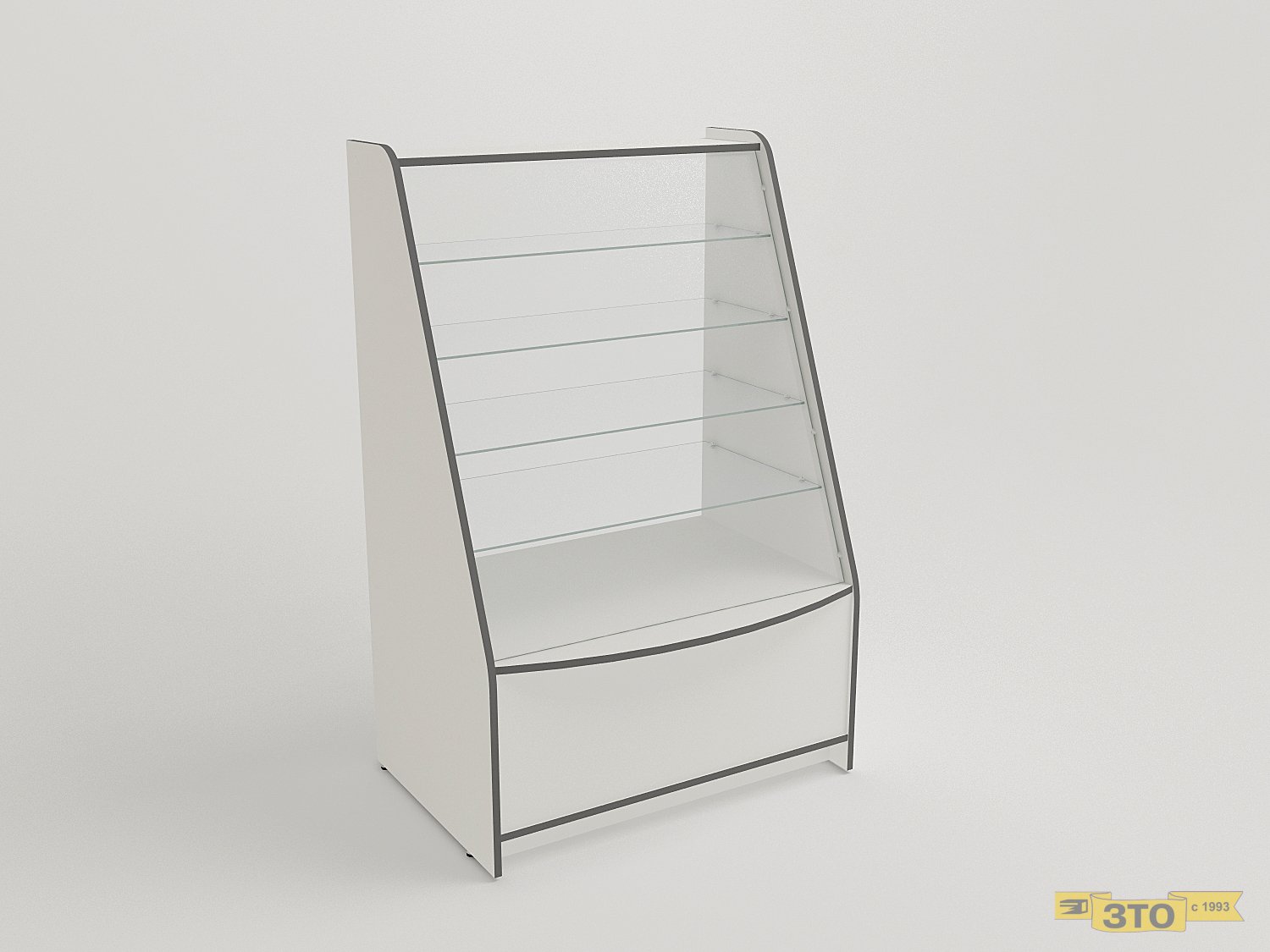 Прилавок-витрина ПВ 140 - Торговая мебель