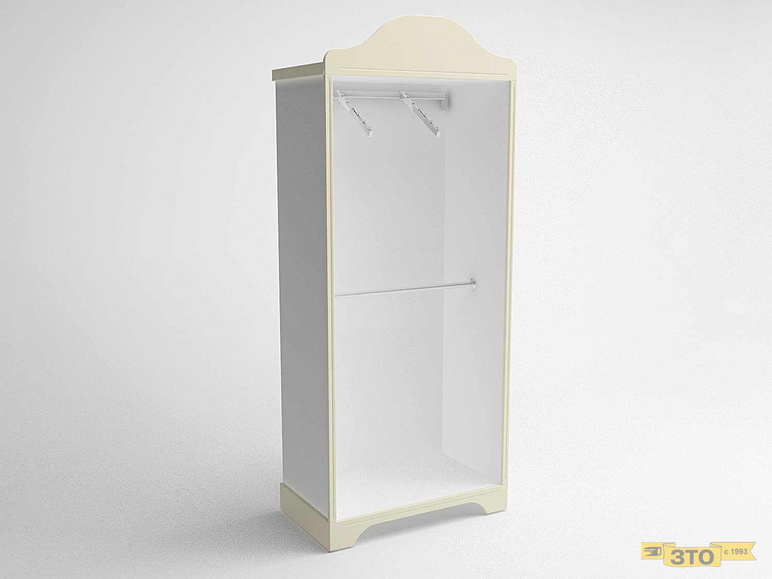 Стеллаж вешало с экспозитором 011 В-2150 - цена 7030 руб