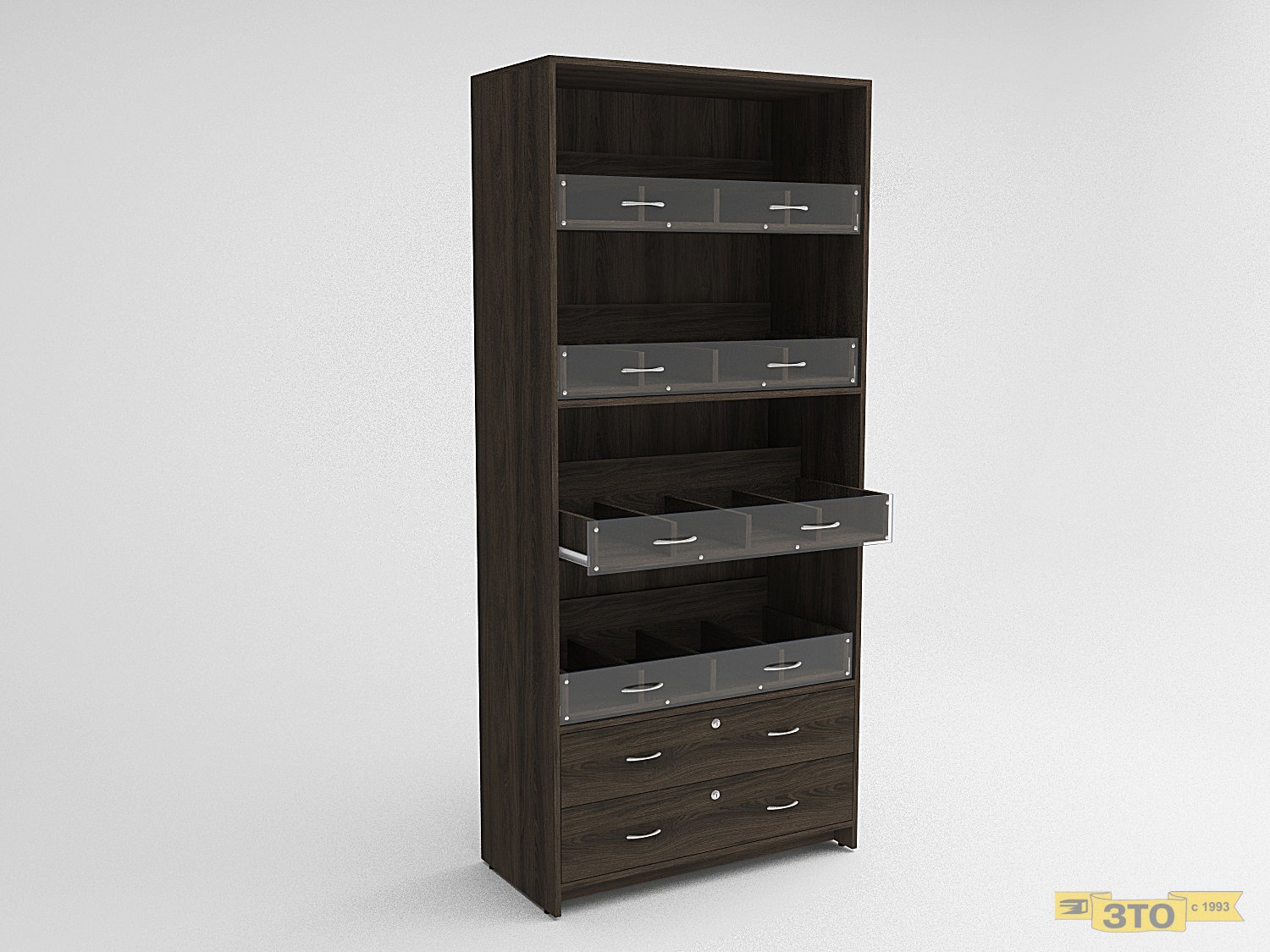 Стеллаж для носочно-чулочных товаров 023 В-2000 - цена 7110 руб