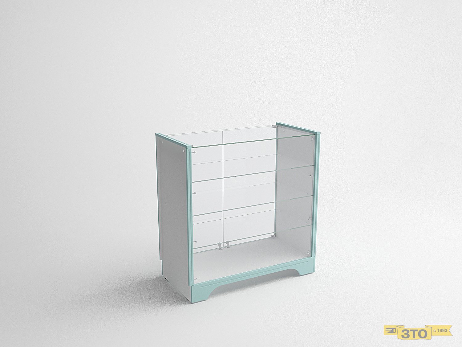 Витрина низкая 015 В-1040 - Торговая мебель