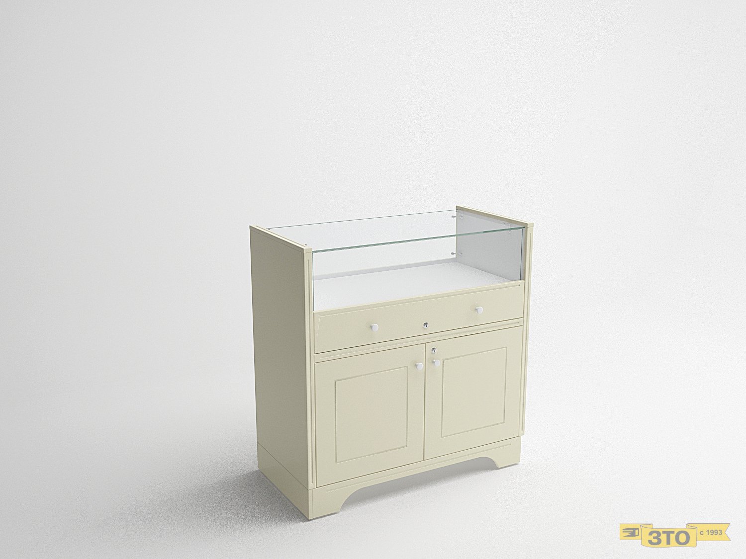 Витрина низкая ювелирная с накопителем 016 В-1040 - цена 10500 руб