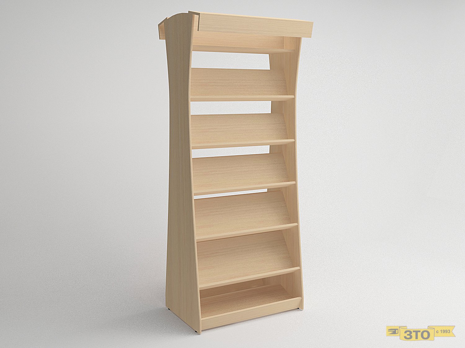 Стеллаж для книг островной 05 В-2200 - цена 8950 руб