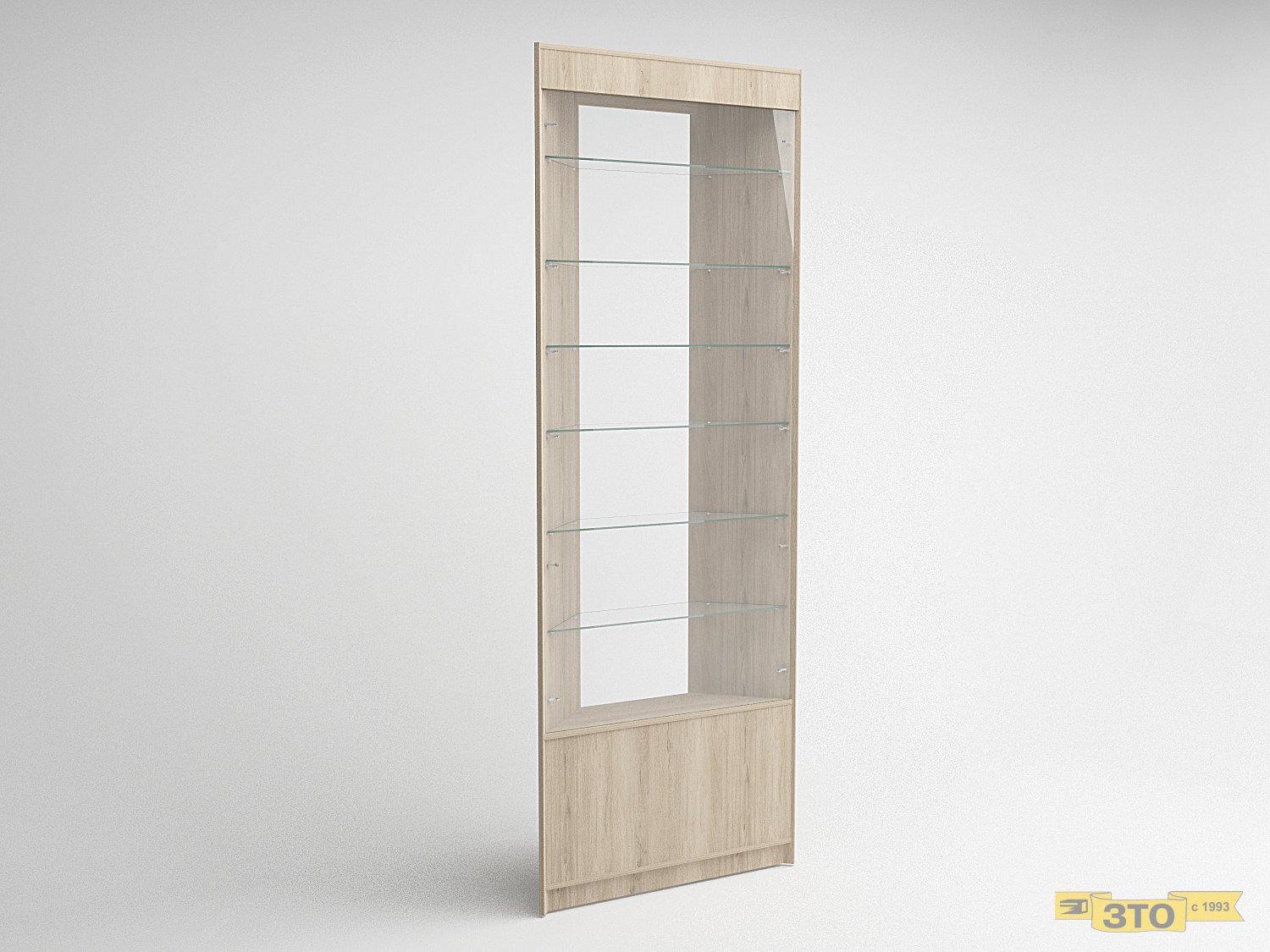 Витрина угловая внешняя 006 В-2480 - цена 9100 руб