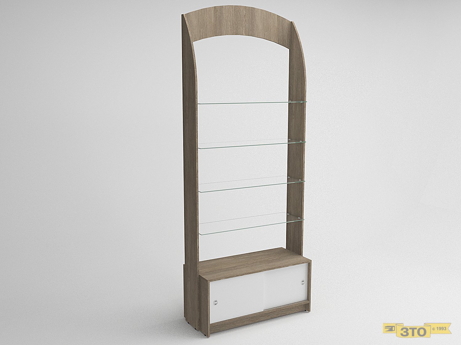 Стеллаж пристенный  01 В-2500 - цена 10630 руб