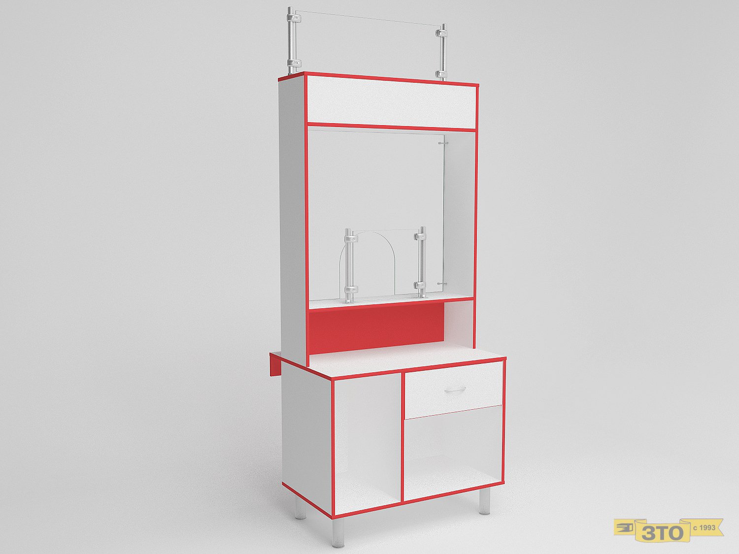 Кассовый прилавок 01 В-2300. Цена 11840 руб