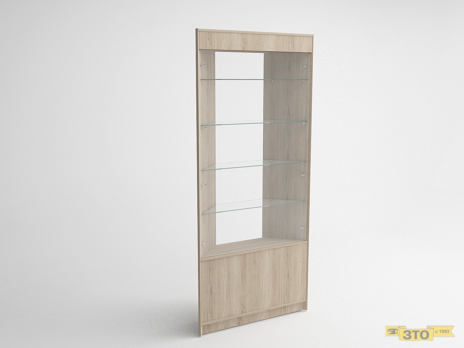 Витрина угловая внешняя 002 В-2000 - цена 6930 руб