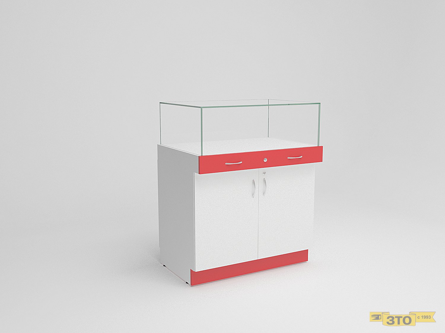 Витрина пристенная 019 В-1900 - Торговая мебель