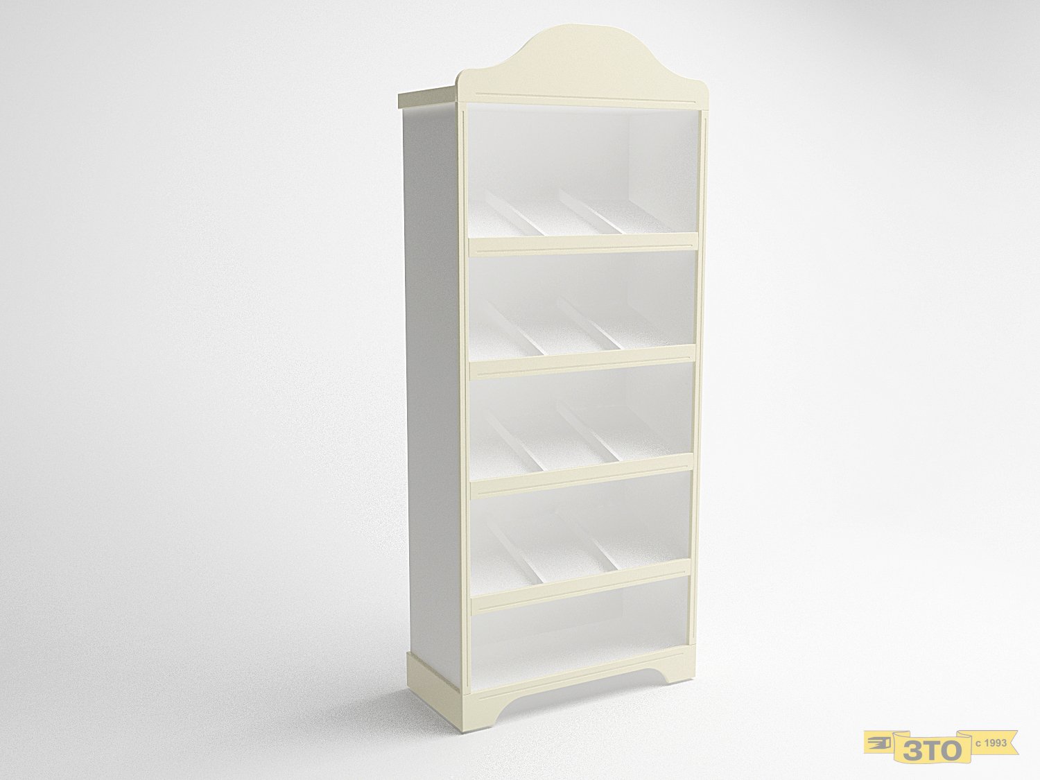 Стеллаж с наклонными полками  03 В-2150 - цена 9300 руб