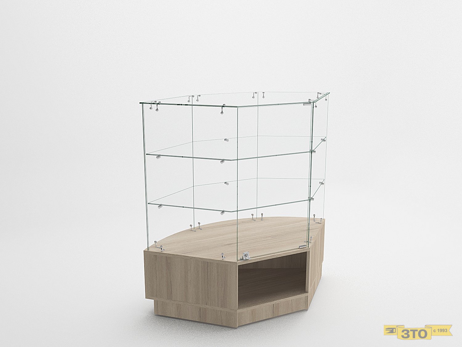 Витрина низкая Р20 - цена 10350 руб