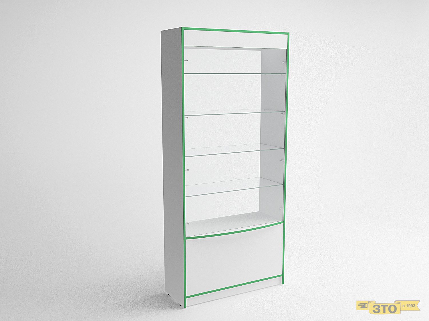 Витрина 001 В-2000 - Торговая мебель