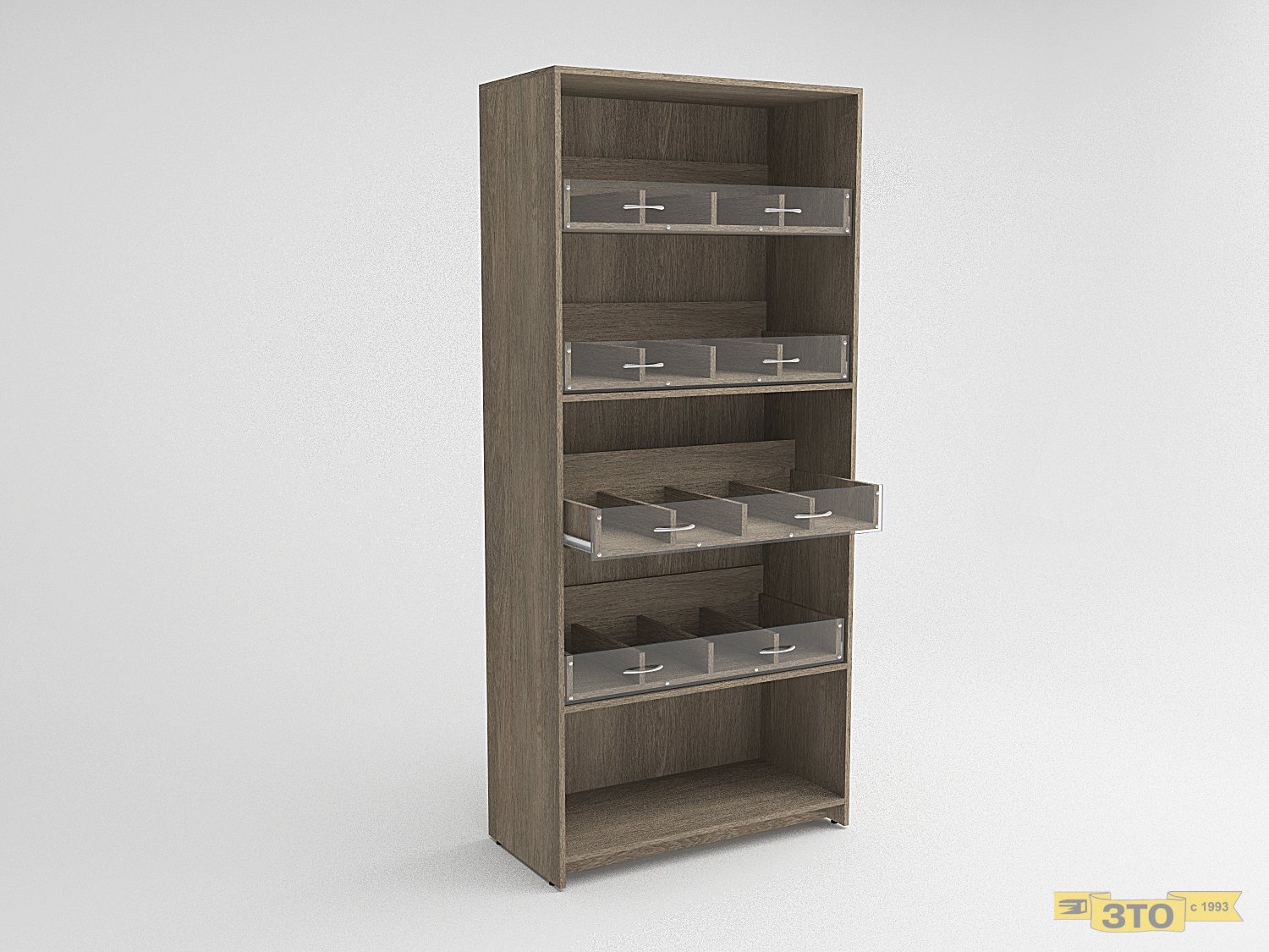 Стеллаж  021 В-2000 - Торговая мебель