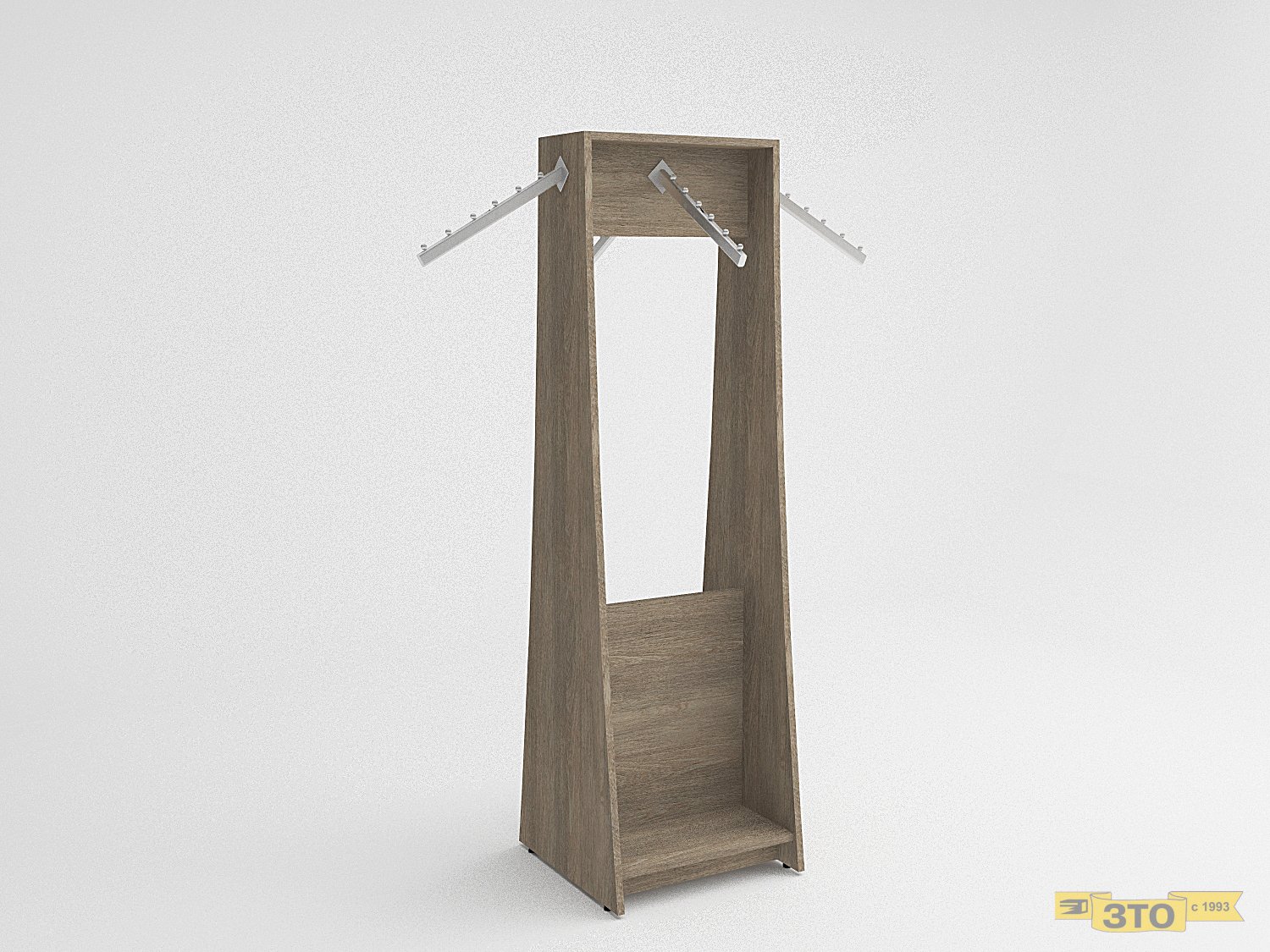 Вешало островное 4-х стороннее 020 В-1550 - Торговая мебель