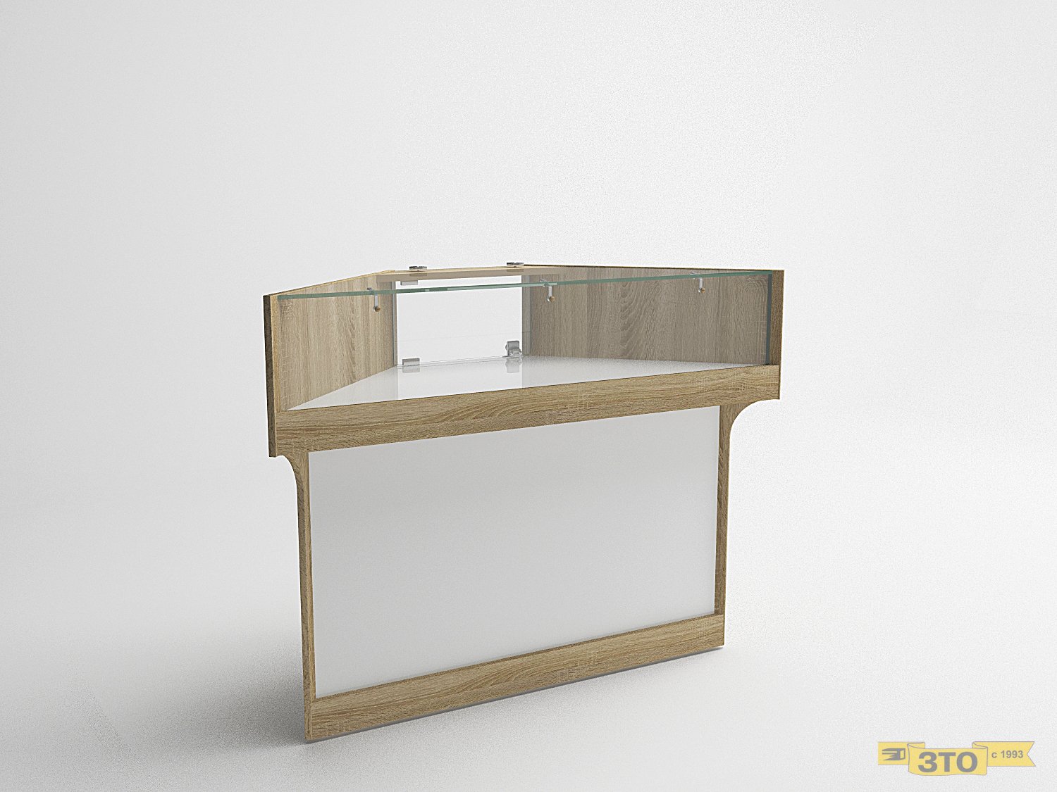 Витрина уг.внш.стекло 10 В-920 - цена 7410 руб