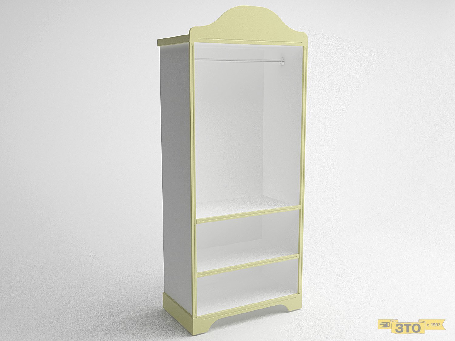 Стеллаж вешало пристенный 012 В-2150 - цена 6600 руб