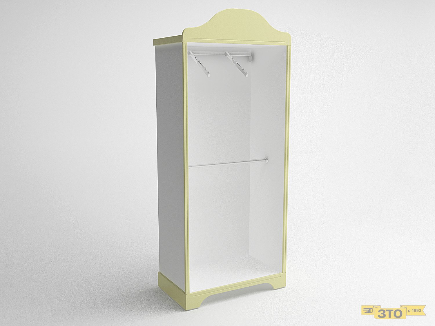 Стеллаж вешало с экспозитором 011 В-2150 - цена 7030 руб